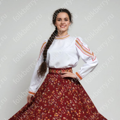 Блуза Анна, габардин- фото 1